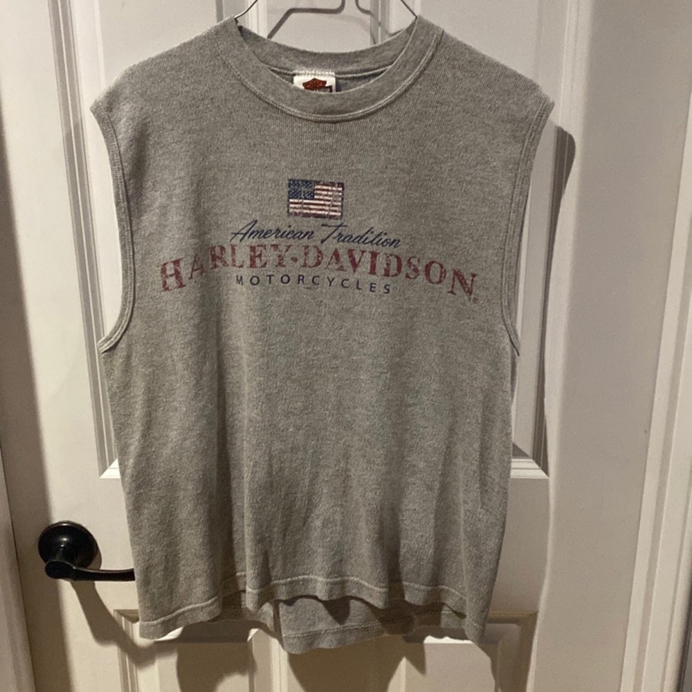 American tradition Harley Davidson Pelham Alabama sleeveless womens m
